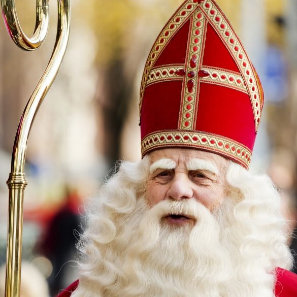 Sinterklaas becak riksja bakfiets